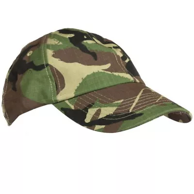 DPM Camo Cap Fishing Hunting Shooting Army Cadet Military Baseball Trucker • £5.49