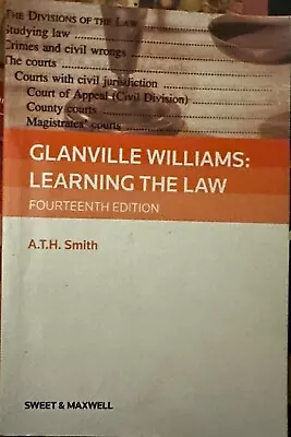 Learning The Law 14th Ed Law Book • £40