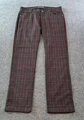  Paisley & Gray Mens Dress Pants Size 34x32 Actual 34x31 Multicolor Plaid • $20.58