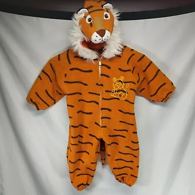 $8.98 • Buy Tiger Toddler 18-24 Months Child Costume Halloween One Piece Soft Animal