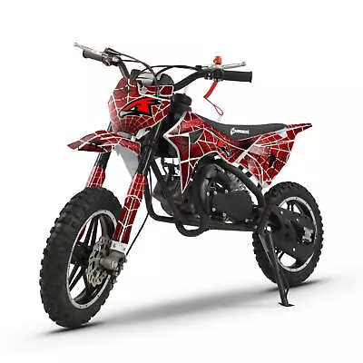 Hawkmoto 49cc Mini Bike Mayhem Graphics Kit - Spider • $53.40