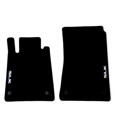 Car Floor Mats For AMG Mercedes SLK R171 Velour Waterproof Black Carpet Liners • $39.66