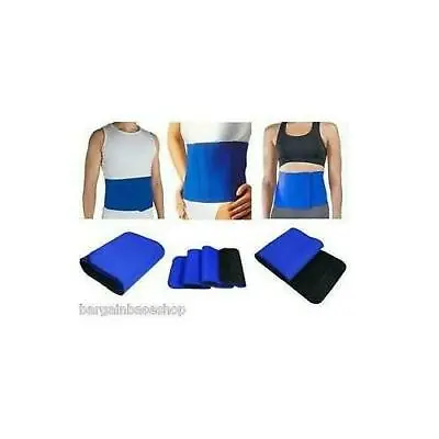 Neoprene Sauna Slimming Belt Adjustable Weight Loss Body Waist Trimmer • £7.38