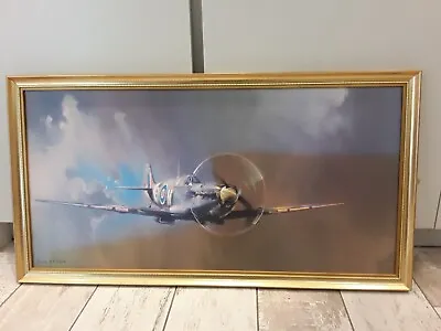 £80 • Buy Vickers Supermarine Spitfire Picture By Barrie A.F. Clark 38  X 20 