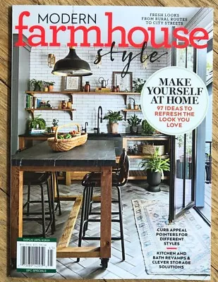 MODERN FARMHOUSE STYLE Magazine SUMMER 2024 Flea Market  Decor Living Country • $10.50