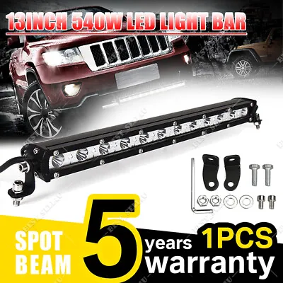 $21.99 • Buy 13Inch Led Work Light Bar Spot Flood Lights Driving Offroad Car Truck SUV ATV