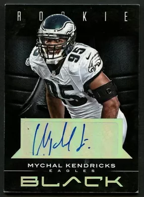 Mychal Kendricks #172 Signed Auto 2012 Panini Black Rookie Football Card 129/199 • $14.99