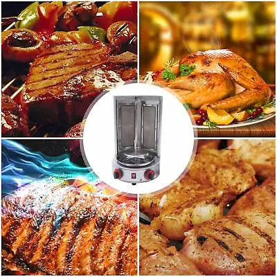 Vertical Gas Broiler Shawarma Machine Spinning Doner Kebab Gyro Grill Rotisserie • $150.75