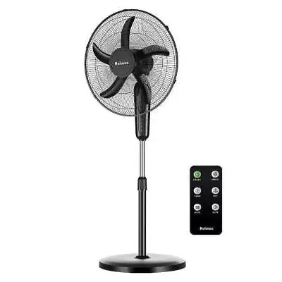 Holmes 18  Digital Oscillating 3 Speed Stand Fan With Remote Control Black R1 • $38.99