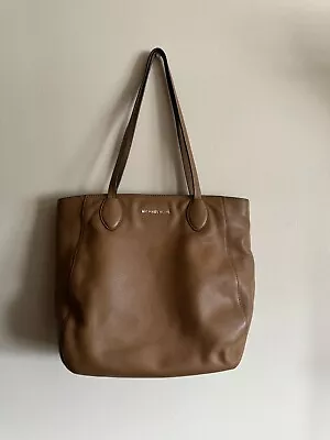 Michael Kors Brown Pebble Leather Tote Bag • $90