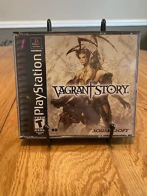 $86 • Buy Vagrant Story Sony PlayStation 1 PS1 Complete W Manual CIB Bonus Disc Excellent