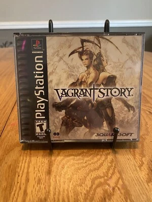 $86 • Buy Vagrant Story Sony PlayStation 1 PS1 Complete W Manual CIB Bonus Disc Excellent