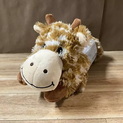 Warmies Giraffe Neck Warmer Plush Microwaveable Heat Pad Lavender Stuffed • $31.99