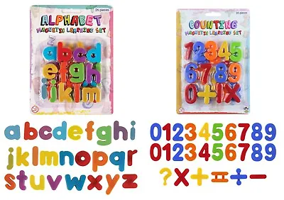 £3.99 • Buy Fridge Magnets Alphabet Numbers Kids Magnets Magnetic Letters 4cm Large