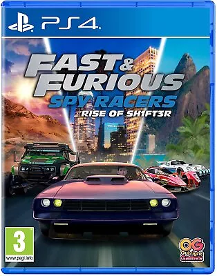 £20.75 • Buy Fast And Furious Spy Racers Rise Of SH1FT3R Sony Playstation 4 PS4 Game