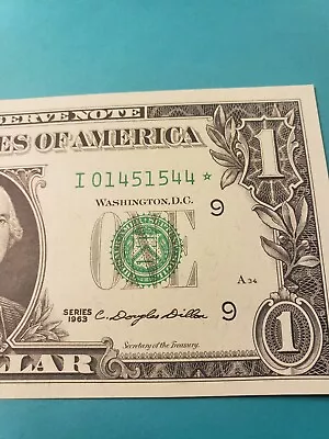 Beautiful CU 1963 $1 Minneapolis Star Note Gem • $25