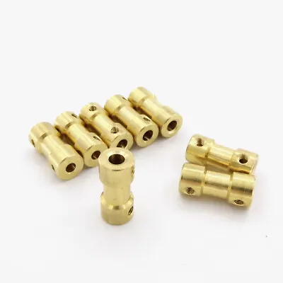 2x RC Model 2 2.3 3 3.17 4 5 6mm Motor Shaft Coupling Copper Joint Connector • $4.49