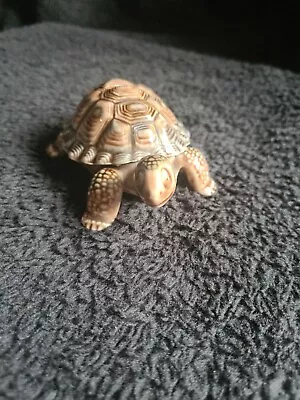 Vintage Wade Pottery Porcelain Turtle Tortoise Trinket Box Figurine • £17.99