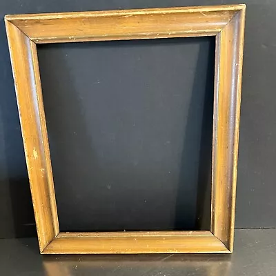 VTG Picture Frame Wooden No Glass 12 By 10  Interior 14 By 12.5  Exterior • $14.95