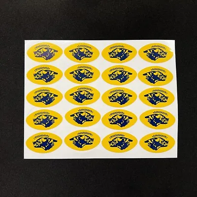 Michigan Wolverines - 10 Sets Of Full Size Football Helmet Award Decals • $18