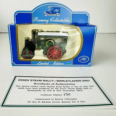 Ramsey Ltd Ed 1:76 OO Steam Road Roller Model - Essex Country Show 2003 • £14.95