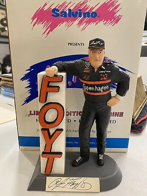 A.J. Foyt Signed Statue . Limited Ed #30/1500 W/ C.O.A. Indy Car Indianapolis • $145
