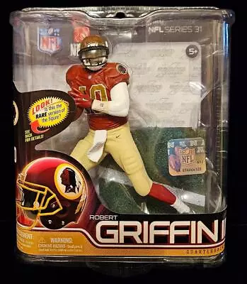 McFarlane NFL 31 - QB - Robert Griffin III - Washington Redskins (Retro Uniform) • $29.99