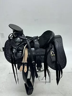 KingSaddle Mexican Leather Horse Saddle/ Silla De Montar Estilo Charro • $699.99