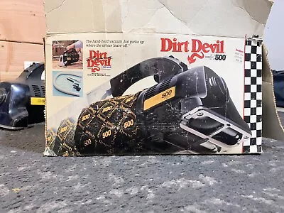 $9.77 • Buy Royal Dirt Devil Hand Vacuum Cleaner Series 500 Model With Manual And Box