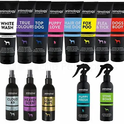 £7.95 • Buy Animology Dogs Puppy Shampoo Conditioner Sprays - Flea & Tick Fox Poo Stink Bomb