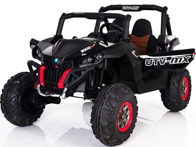 Electric UTV Kids Ride On 12V Battery Powered 4WD Utility Vehicle 2-Seater Car • $599