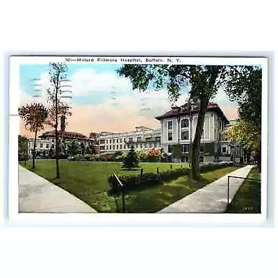 1946 Postcard Millard Fillmore Hospital Buffalo New York White Border! • $7.99