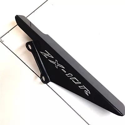 $28 • Buy New For Kawasaki Ninja ZX10R ZX10 2004 2005 Aluminum Chain Guard Black