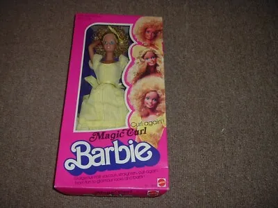 Magic Curl Barbie Doll 1981 No. 3856 NRFB • $79.95