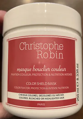 $20 • Buy CHRISTOPHE ROBIN COLOR SHIELD HAIR MASK NUTRITION PROTECTION 8.33oz FULL SIZE