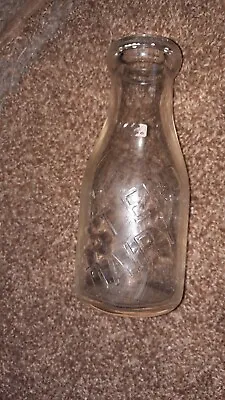 Vintage Bethlehem PA Milk Bottle Pint East End Dairy  • $19