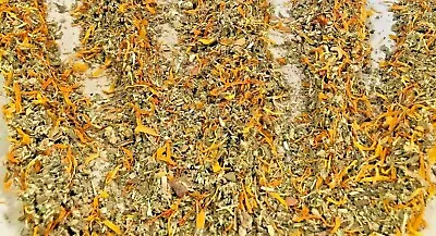$16.79 • Buy Ginkgo Damiana Marigold Gotu Kola Mullein - No.9 Herb Blend Natural Bulk Mixture