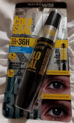 Maybelline Colossal Up To 36 Hour Waterproof Mascara #212 Very Black NEW SEALED • $8.50