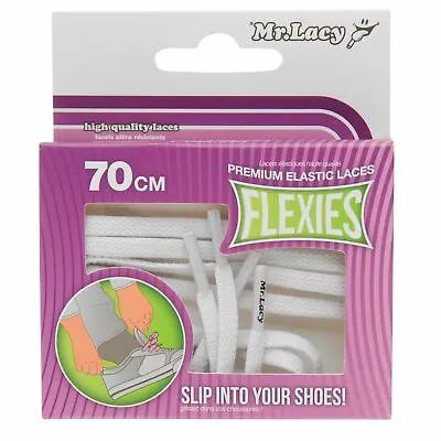 Mr Lacy Flexies Elastic Laces Unisex Flexible • £3.99