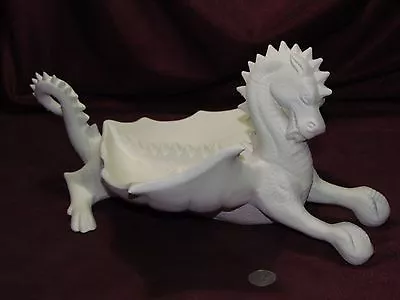 Ceramic Bisque Vintage Dragon Ashtray U-Paint Ready To Paint Fantasy Mystical • $49.99