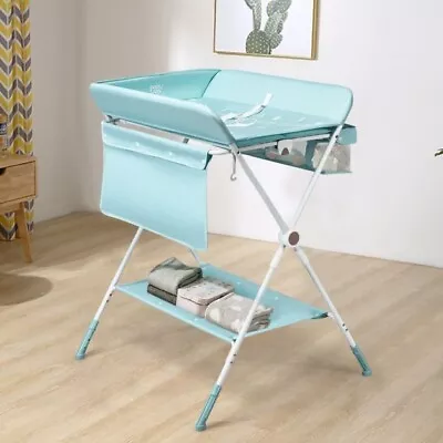 Costway Foldable Changing Station Blue • £39.99