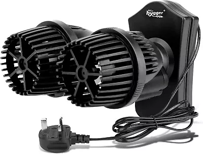 Hygger  5W Aquarium Fish Tank Wave Maker Marine Freshwater  Water Pump HG020-S • £28.99