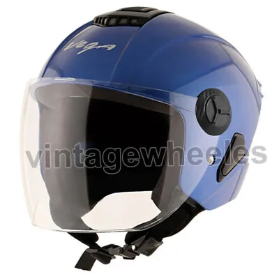 Vega Aster Dx Blue Open Face Helmet • $102.97