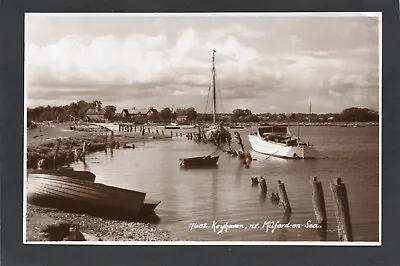 Postcard Keyhaven Nr Milford On Sea New Forest Hampshire Posted 1950 RP • £6.99