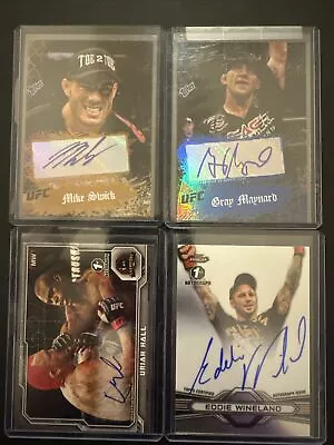 Topps UFC Rookie Auto Lot • $50