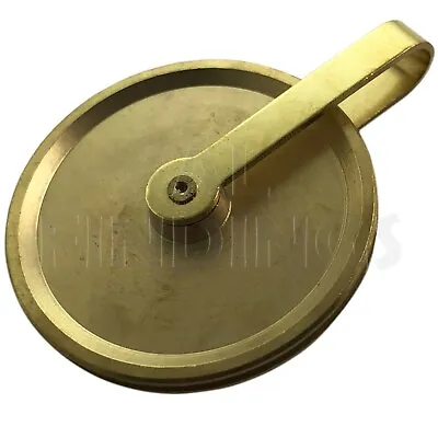 GRANDFATHER GUT PULLEY / BRASS LONGCASE - 50mm -NEW CLOCK PARTS • $46.28