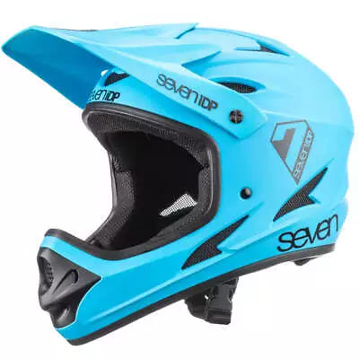 7 IDP M1 Full Face Helmet - Matt Blue - 2023 • $89.99