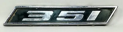 Vintage 1969 FORD MUSTANG 351 EMBLEM Collectible  • $8