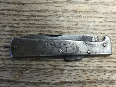 Antique MERCATOR SOLINGEN GERMANY K55K Single Blade Folding Knife • $125