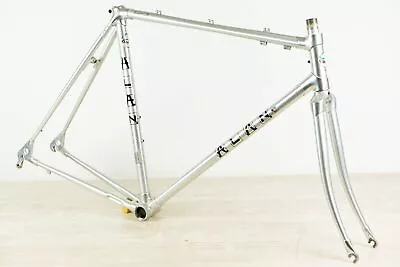 Alan Record Sl Team Vintage Aluminium Frame Set 80s Old Silver Road Bike Bicycle • $468.27